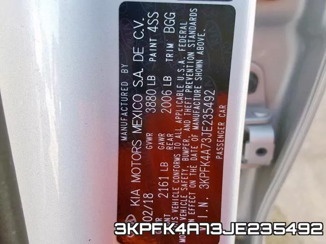 3KPFK4A73JE235492 фото 2