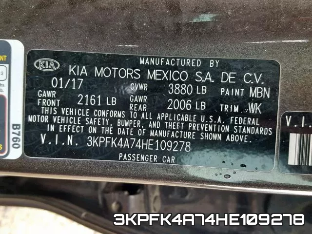 3KPFK4A74HE109278 фото 2