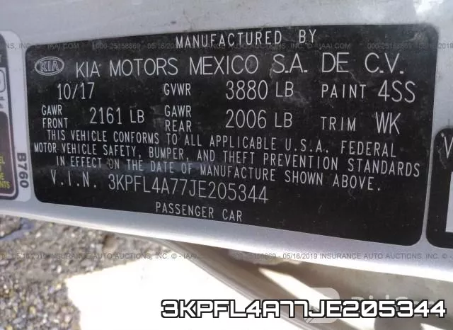 3KPFL4A77JE205344 фото 10