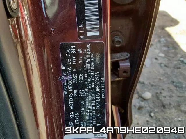 3KPFL4A79HE020948 фото 2