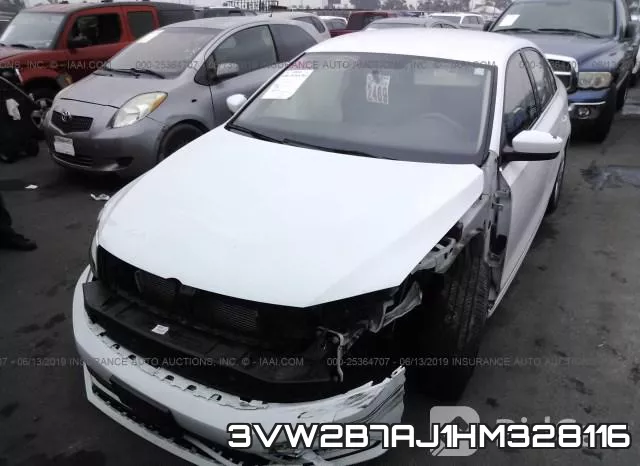 3VW2B7AJ1HM328116 фото 3