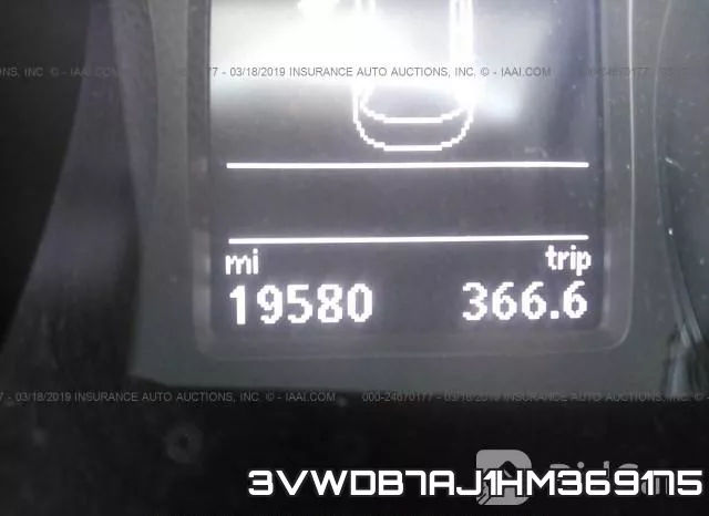 3VWDB7AJ1HM369175 фото 8