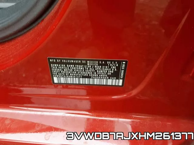 3VWDB7AJXHM261377 фото 2