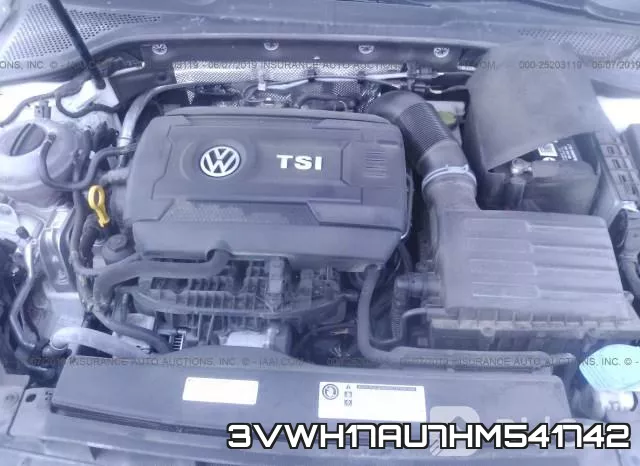 3VWH17AU7HM541742 фото 2