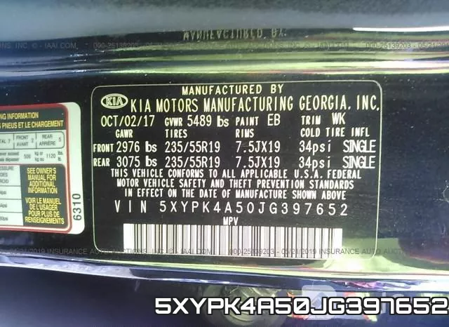 5XYPK4A50JG397652 фото 10
