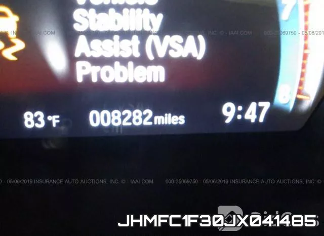 JHMFC1F30JX041485 фото 8
