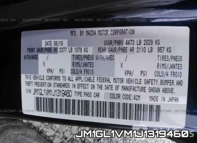 JM1GL1VM1J1319460 фото 10
