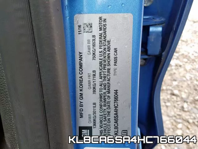 KL8CA6SA4HC766044 фото 2