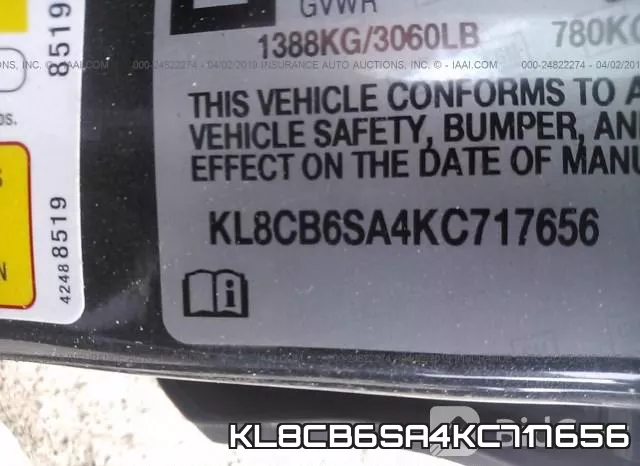 KL8CB6SA4KC717656 фото 10
