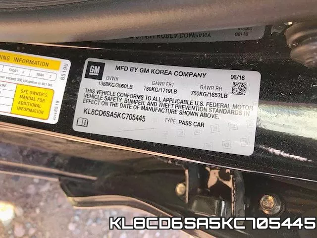 KL8CD6SA5KC705445 фото 2