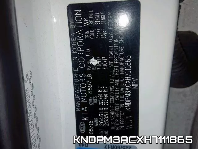 KNDPM3ACXH7111865 фото 2