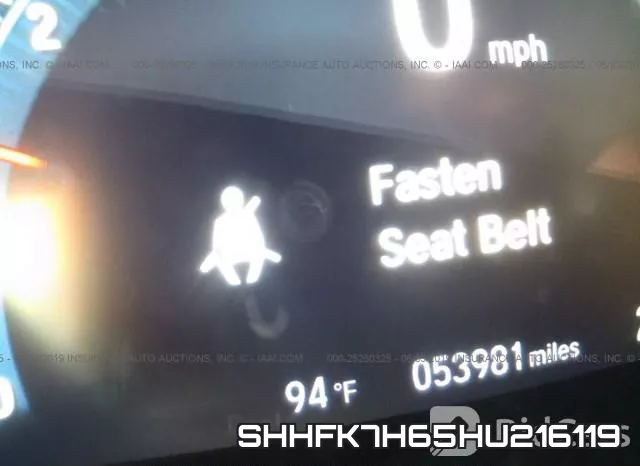 SHHFK7H65HU216119 фото 8