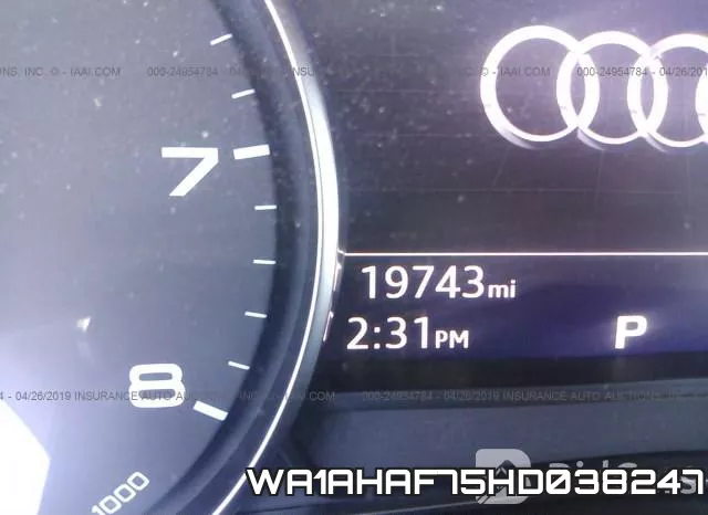 WA1AHAF75HD038247 фото 8
