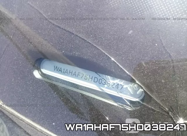 WA1AHAF75HD038247 фото 10