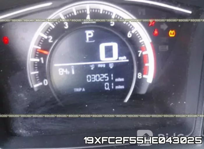 19XFC2F55HE043025 фото 8