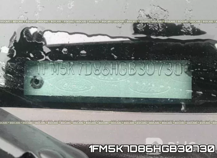 1FM5K7D86HGB30730 фото 10