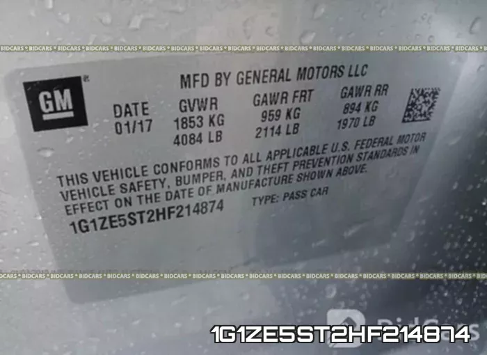 1G1ZE5ST2HF214874 фото 10