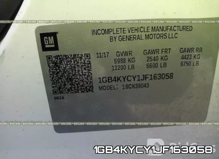 1GB4KYCY1JF163058 фото 10