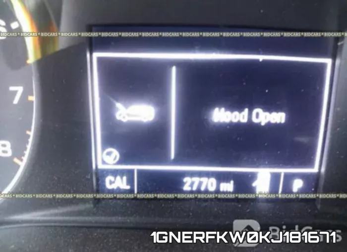 1GNERFKW0KJ181671 фото 8
