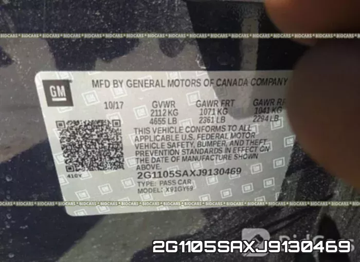 2G1105SAXJ9130469 фото 10