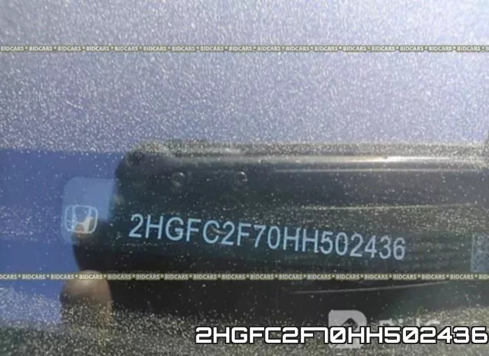 2HGFC2F70HH502436 фото 10