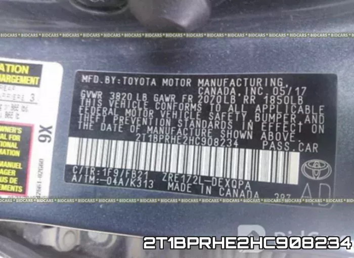 2T1BPRHE2HC908234 фото 10