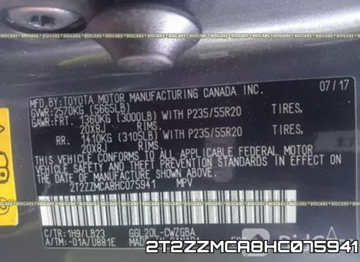 2T2ZZMCA8HC075941 фото 10