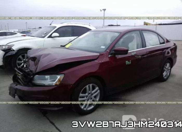3VW2B7AJ3HM240314 фото 3