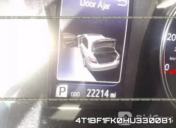 4T1BF1FK0HU330081 фото 8