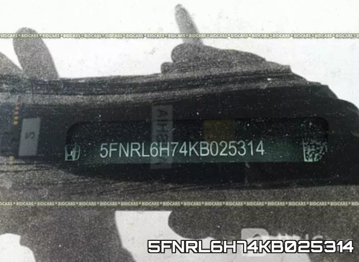 5FNRL6H74KB025314 фото 10