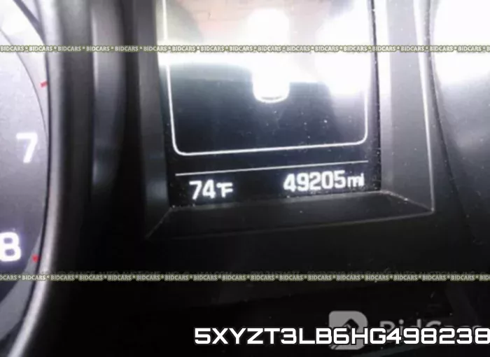 5XYZT3LB6HG498238 фото 8