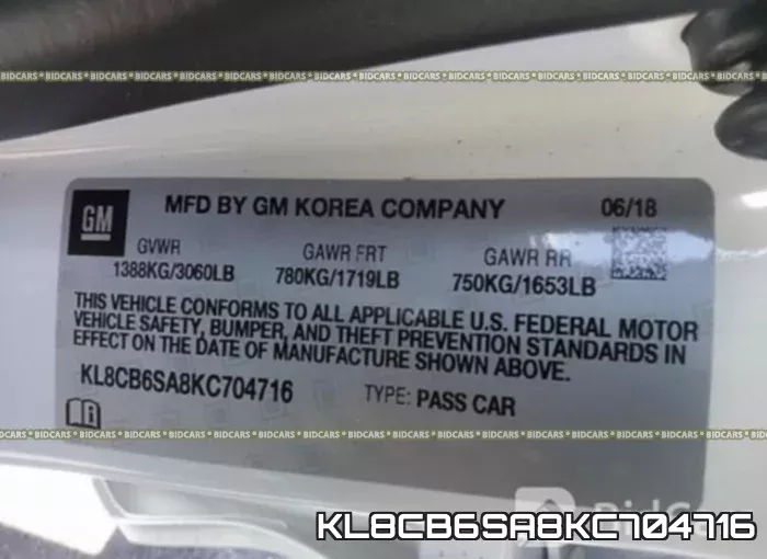KL8CB6SA8KC704716 фото 10