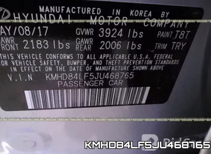KMHD84LF5JU468765 фото 10
