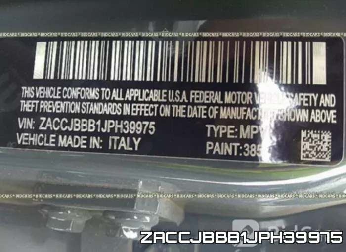 ZACCJBBB1JPH39975 фото 10