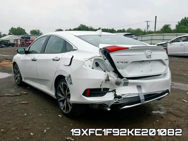 19XFC1F92KE201082 фото 4