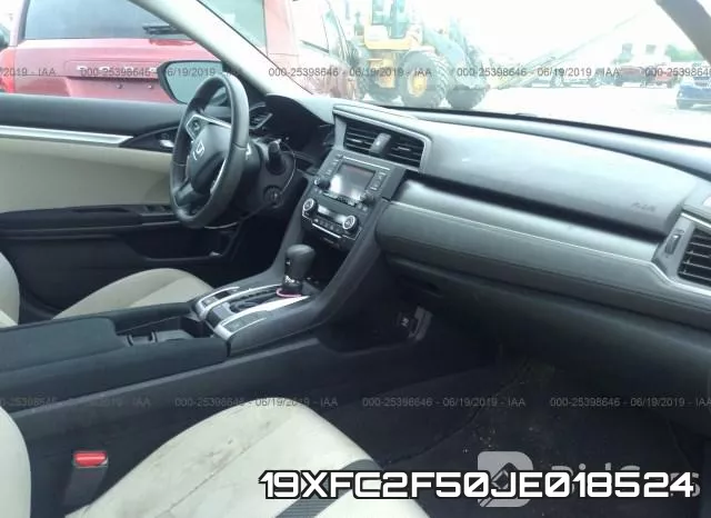 19XFC2F50JE018524 фото 6