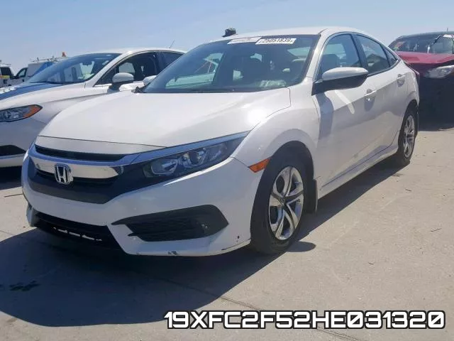 19XFC2F52HE031320 фото 3
