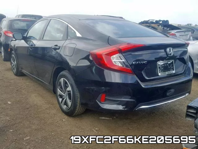 19XFC2F66KE205695 фото 4