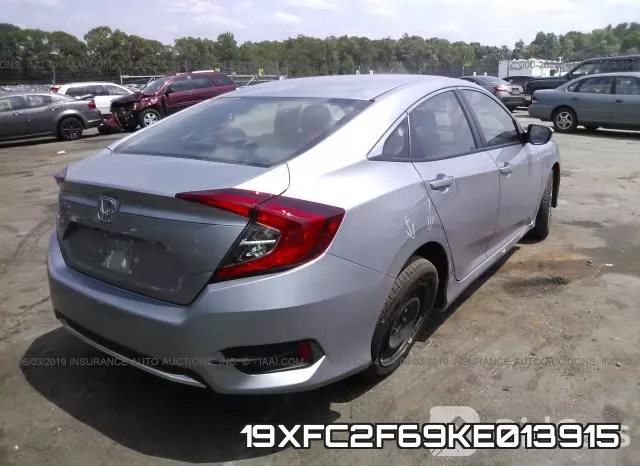 19XFC2F69KE013915 фото 5
