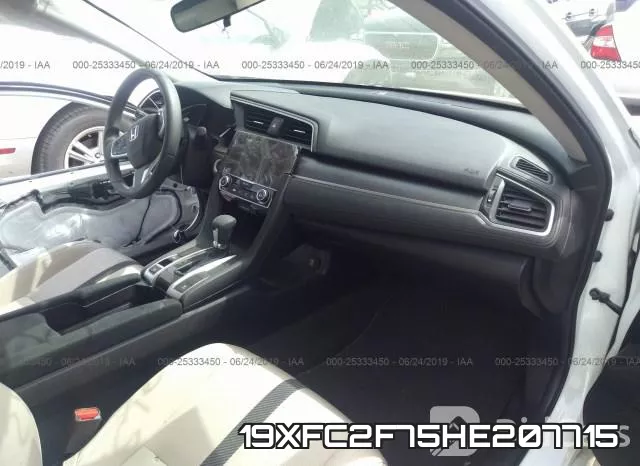 19XFC2F75HE207715 фото 6
