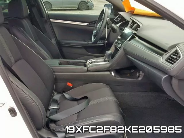 19XFC2F82KE205985 фото 6