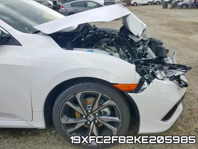 19XFC2F82KE205985 фото 10
