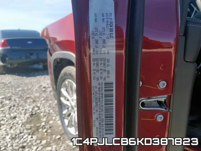 1C4PJLCB6KD387823 фото 2