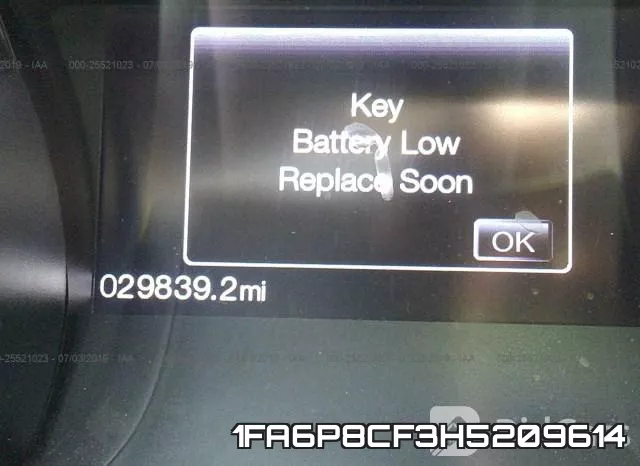 1FA6P8CF3H5209614 фото 8