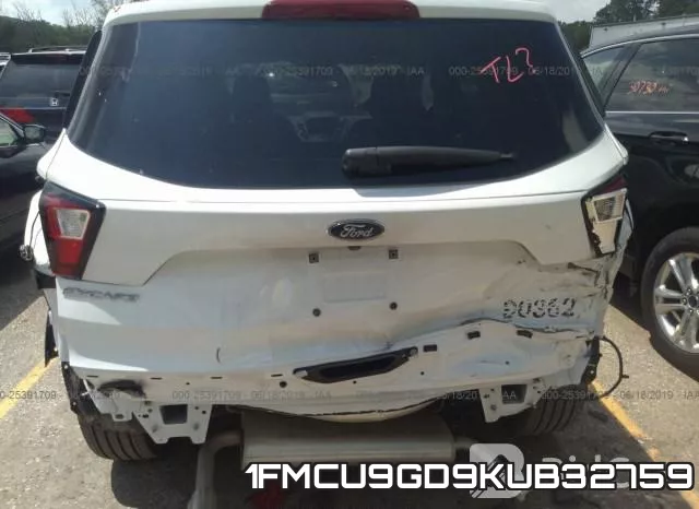 1FMCU9GD9KUB32759 фото 7