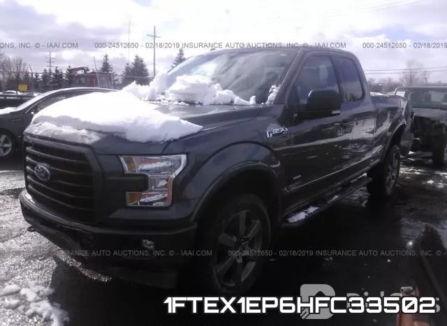 1FTEX1EP6HFC33502 фото 3