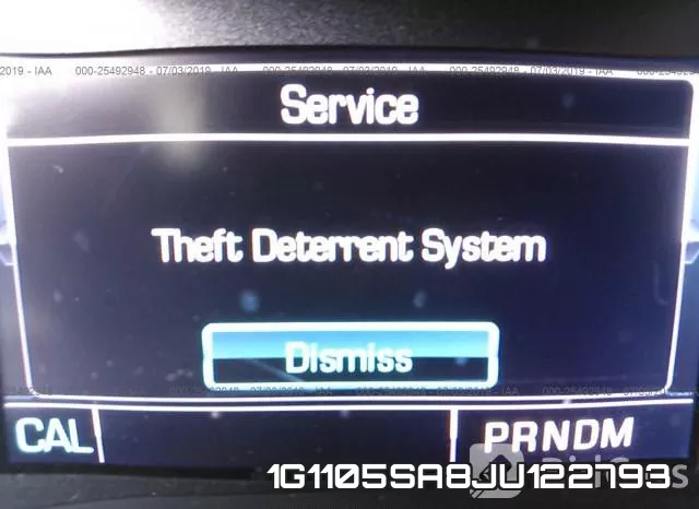 1G1105SA8JU122793 фото 8