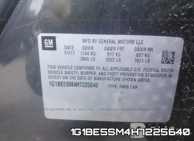 1G1BE5SM4H7225640 фото 10