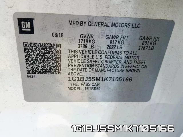 1G1BJ5SM1K7105166 фото 2