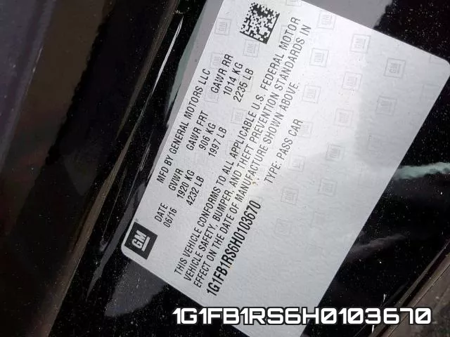 1G1FB1RS6H0103670 фото 2